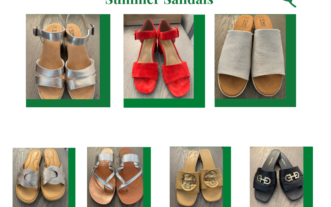My Top 7 Sandals for Summer
