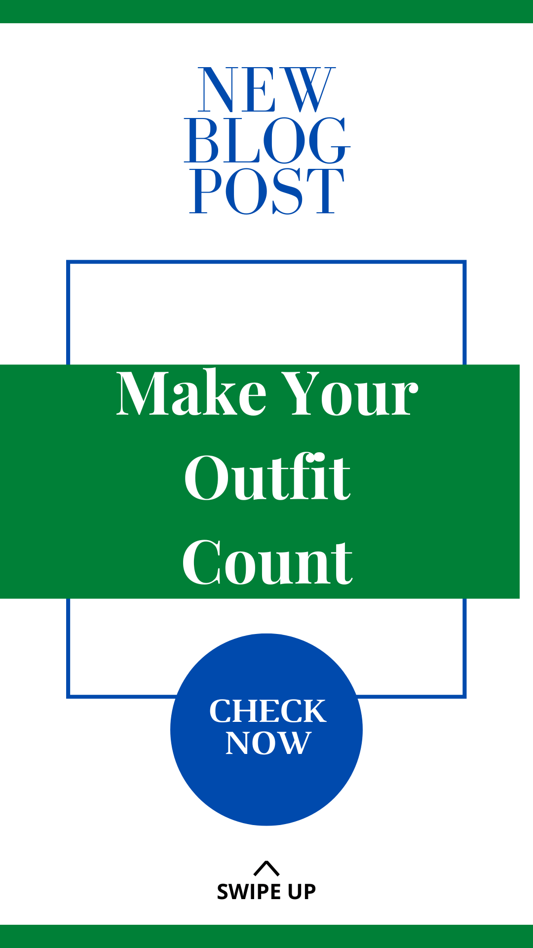 Make Your Outfit Count